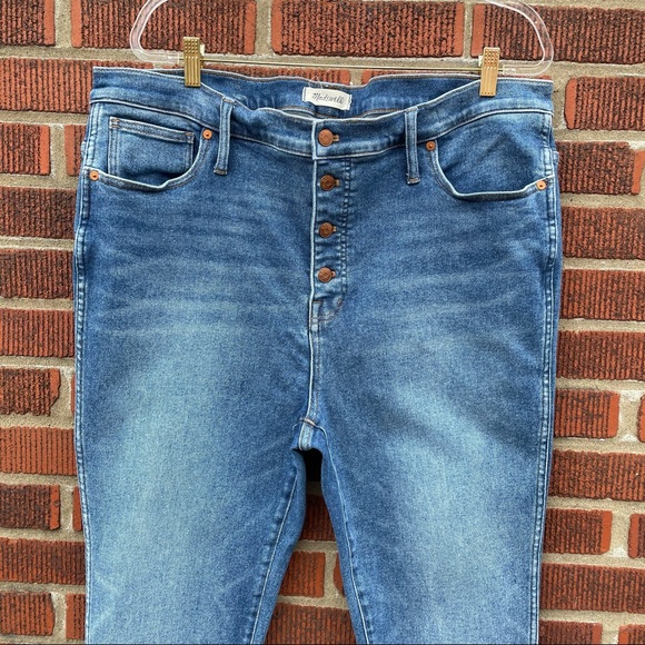 Madewell Tall 10" High-Rise Skinny Jeans Plus Size - Picture 5 of 15